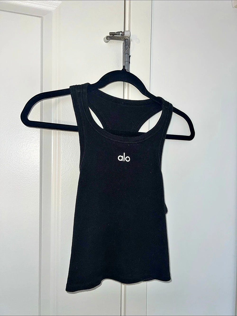 alo Black Tank Top Like New